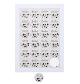 Sticker 4 cm "PAPA Gentleman"