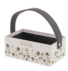 "PAPA Gentleman" straight bowl with rectangular ear