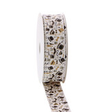 Band mit Faden "PAPA Gentleman"  - 25mm*20mtr