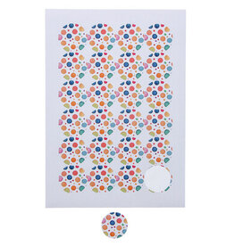 "Party time"" sticker 4 cm