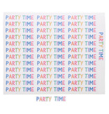 "Party time"  sticker glossy
