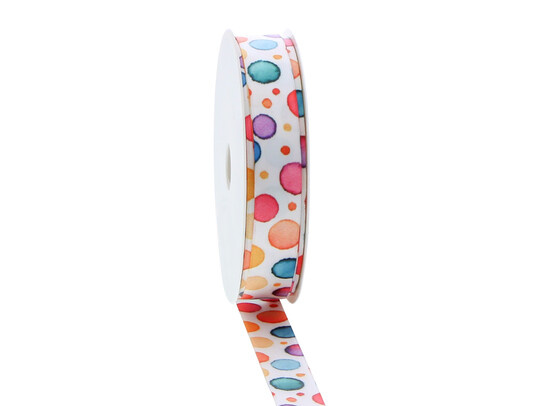 Satin ribbon "Party time"