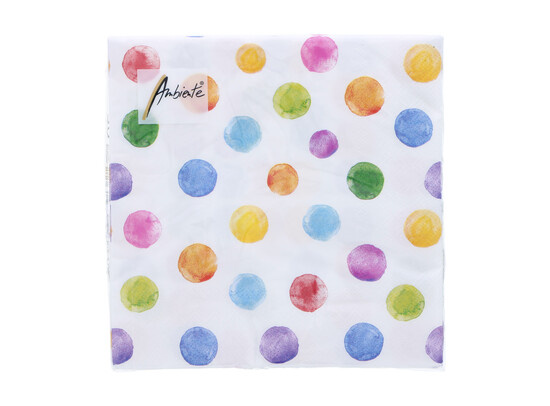 Serviette Polka dots 33cm x 33cm