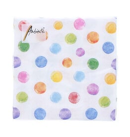 Napkin Polka dots 25cm x 25cm