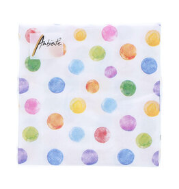 Serviette Polka dots 25cm x 25cm