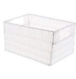 Panier rectangulaire en plastique