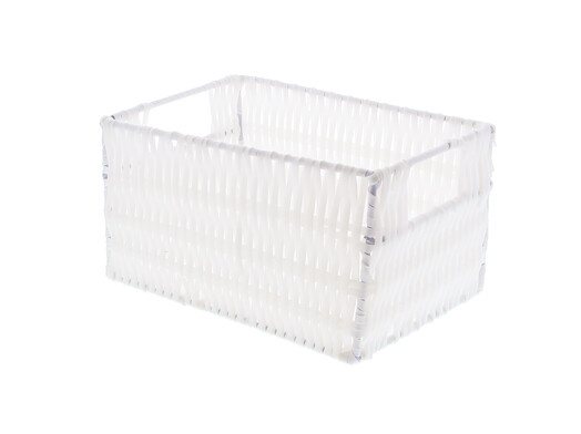 Panier rectangulaire en plastique