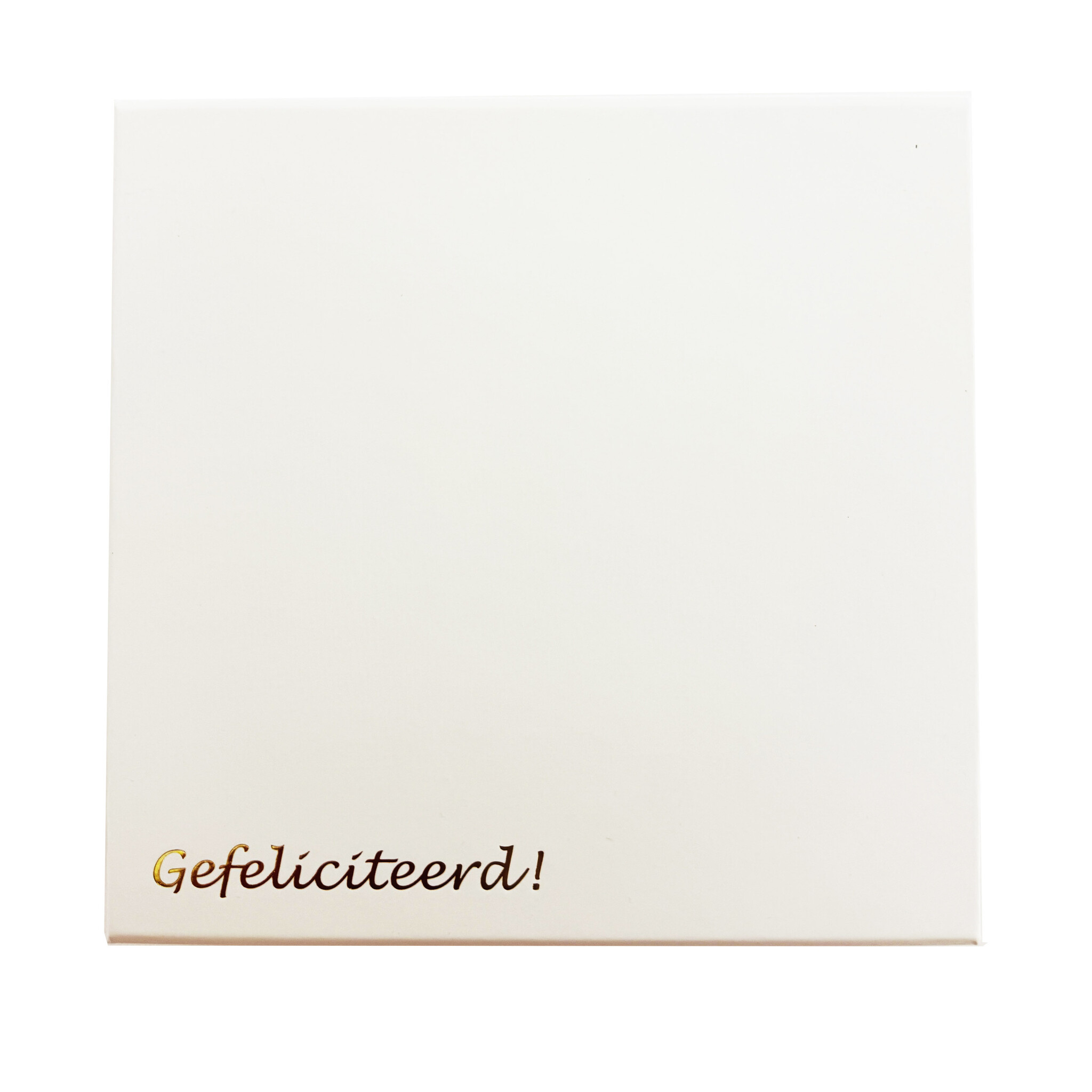 Magneetdoosje (wit) - 25 bonbons - 12 stuks