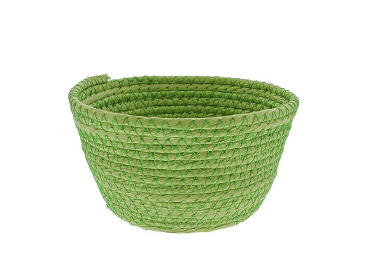 Panier à papier ronde - gris   - 10 pièces