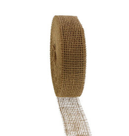 Jute ribbon gold