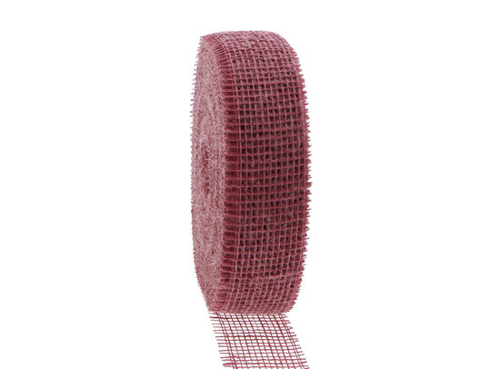 Jute Naturbandvieux rose