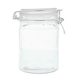 Pot en verre  large - 100mm x 120mm x 140mm- 6  pièces