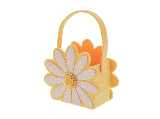 "Sunny Daisy" blumenförmiger Korb