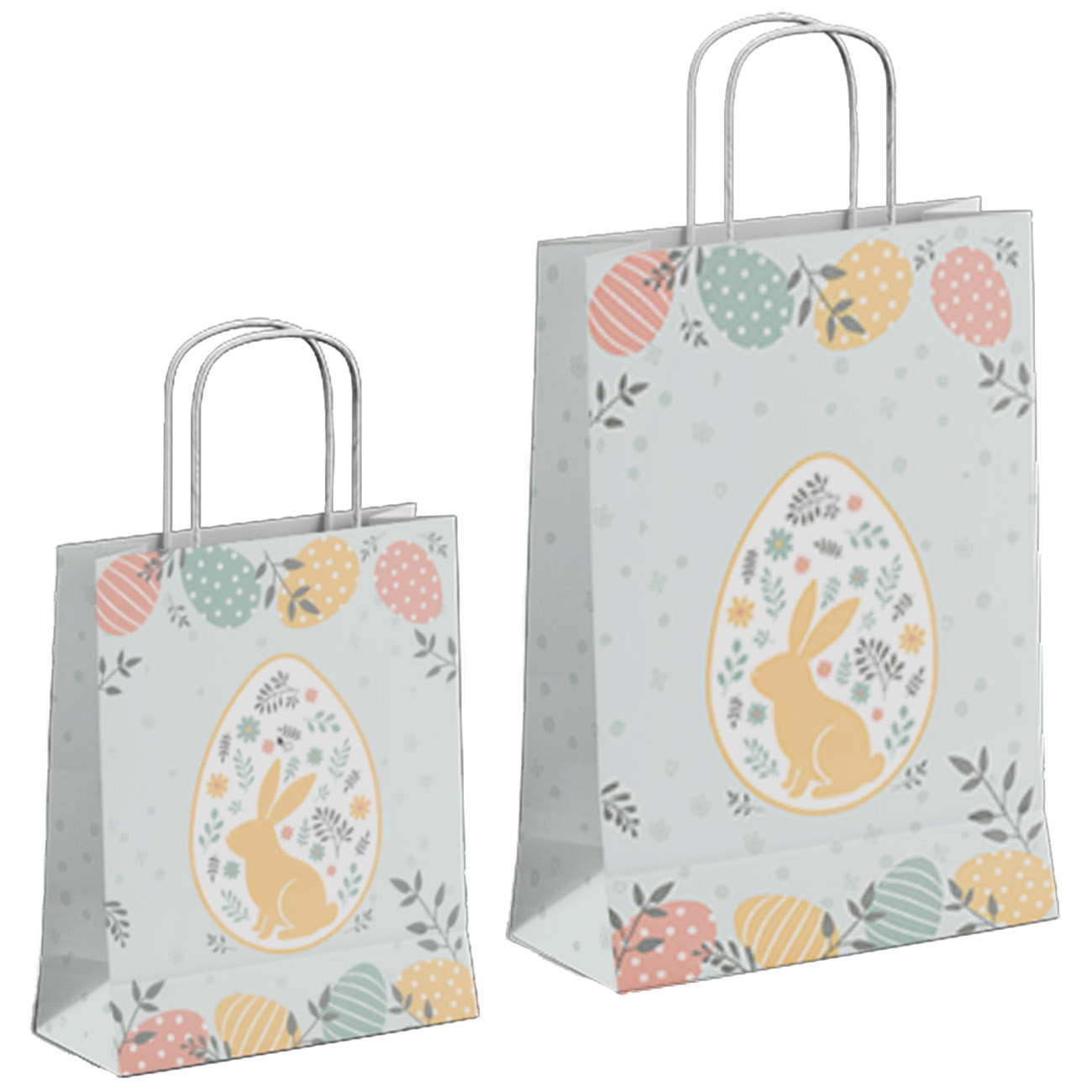 Draagtasjes Easter Glow  - 18*8*22cm