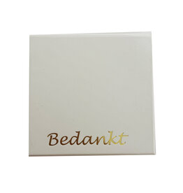 Magnet box (white) - 9 bonbons