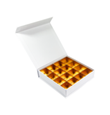 Boîte magnétique (blanc) - 16 bonbons - 12 pièces