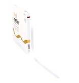 Bel Satin ribbon 10mm - White