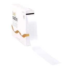 Bel Satin ribbon 40mm - White