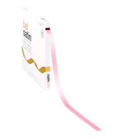 Bel Satin ruban 10mm - Light Rose