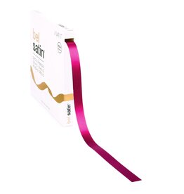 Bel Satin Ruban 15mm - Azaléa