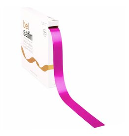 Bel Satin ribbon 25mm - Magenta