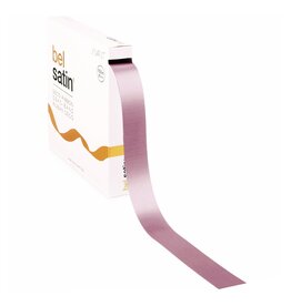 Bel Satin ribbon 25mm - Old Rose