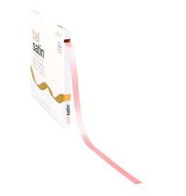 Bel Satin Ruban 10mm - Midi Rose