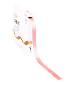 Bel Satin Ruban 15mm - Midi Rose