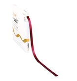 Bel satin ruban 10mm - Warm Red