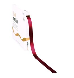 Bel Satin ruban 15mm - Warm Red