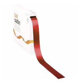 Bel Satin ribbon 25mm - Brique