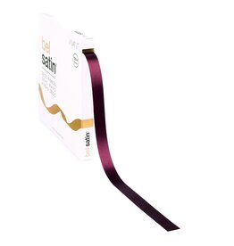 Bel Satin ruban 15mm - Bordeaux