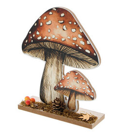 "Mushroom mix" Dekorative, stehende 2 Pilze