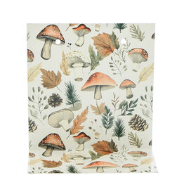 "Mushroom mix" J-cardboard for PET carrier bag (CEL45314)