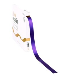 Bel Satin ruban 15mm - Purple
