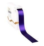 Bel Satin ruban 40mm - Purple