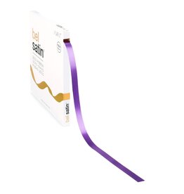 Bel Satin ruban 10mm - Lavendel