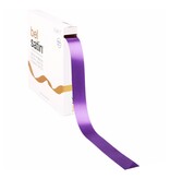 Bel Satin ruban 25mm - Lavendel