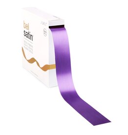 Bel Satin ruban 40mm - Lavendel