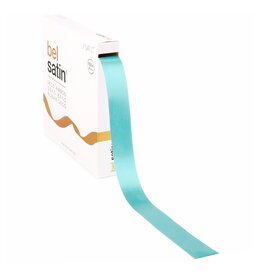 Bel Satin ruban 25mm - Light Blue
