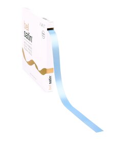 Bel Satin ruban 15mm - Ice Blue