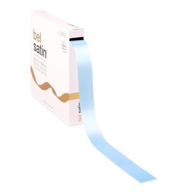 Bel Satin ruban 25mm - Ice Blue