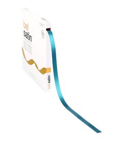 Bel Satin ruban 10mm - Turquoise