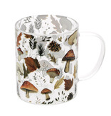 "Mushroom mix"  glass mug