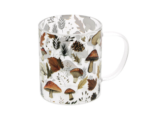 "Mushroom mix"" glas mok