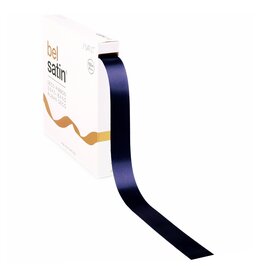 Bel Satin ribbon 25mm - Dark Blue