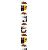 Banner Halloween "Scene" verticaal 25 x 245 cm
