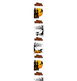 Banner Halloween "Scene" verticaal 25 x 245 cm