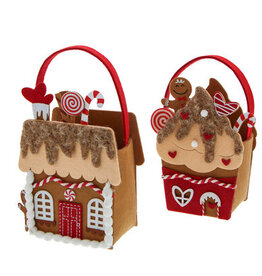 Mand "Sweets" snoephuis en cupcake