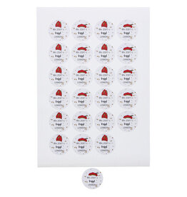 Sticker 4 cm "Sweets" wie zoet is .........